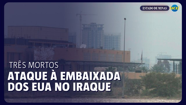 Ataque à embaixada dos EUA no Iraque e três mortos em bombardeio contra grupo pró-Irã em Bagdá