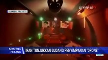 Penampakan Gudang Penyimpanan Drone Milik Iran di Dalam Terowongan | KOMPAS PETANG