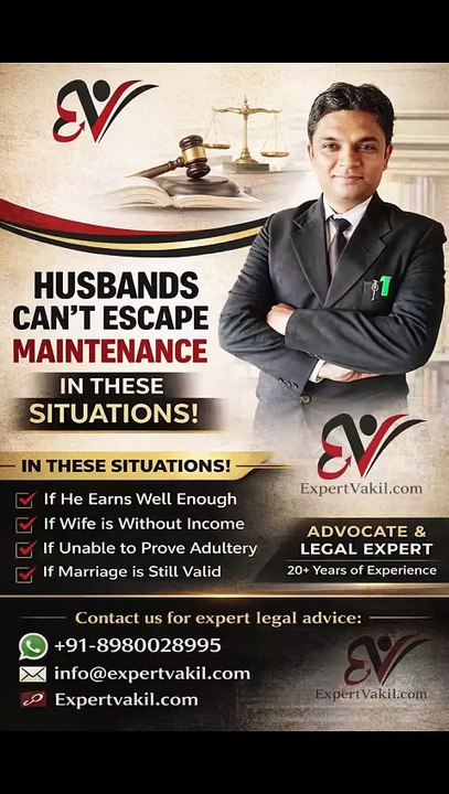 Husband Can't Escape Maintenance in This Situation