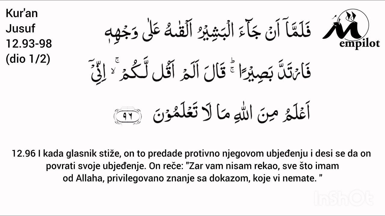 emDIN - Kuran Jusuf 12.93-98 dio 1/2