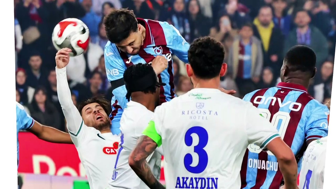 Trabzonspor - Çaykur Rizespor maç sonucu 1-0