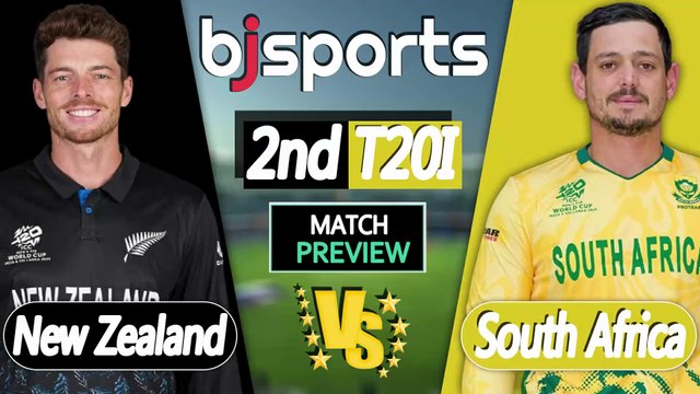 South Africa vs New Zealand 2026 | NZ vs SA 2nd T20I Match Preview |