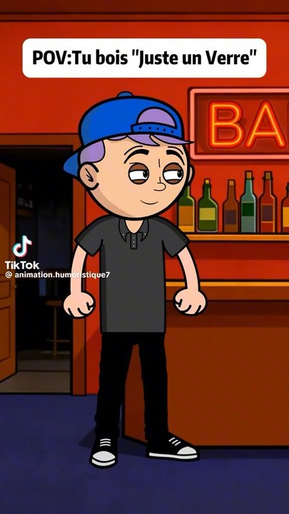 Un pote qui te dit qu’il prendra juste un verre 😀😀😀