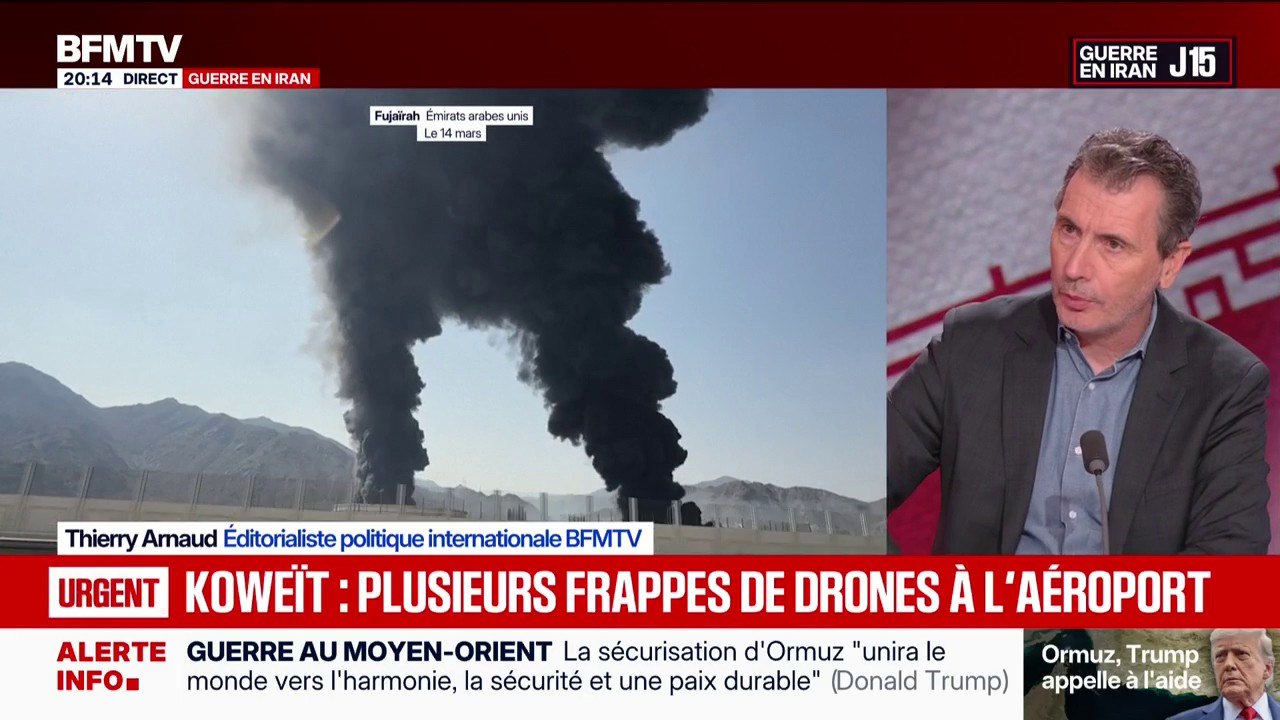 Guerre au Moyen-Orient: plusieurs drones ont ciblé l'aéroport international du Koweït