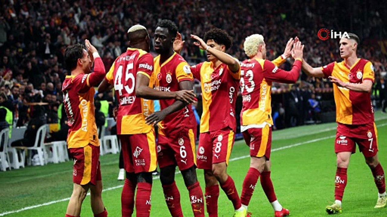 Trendyol Süper Lig: Galatasaray: 3 - RAMS Başakşehir: 0 (Maç sonucu) | Ajansspor | IHA