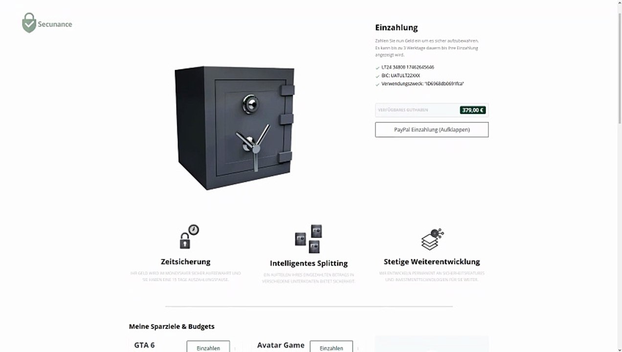 Secunance | Geld Sicher Online Verdienen mit 5% Rendite