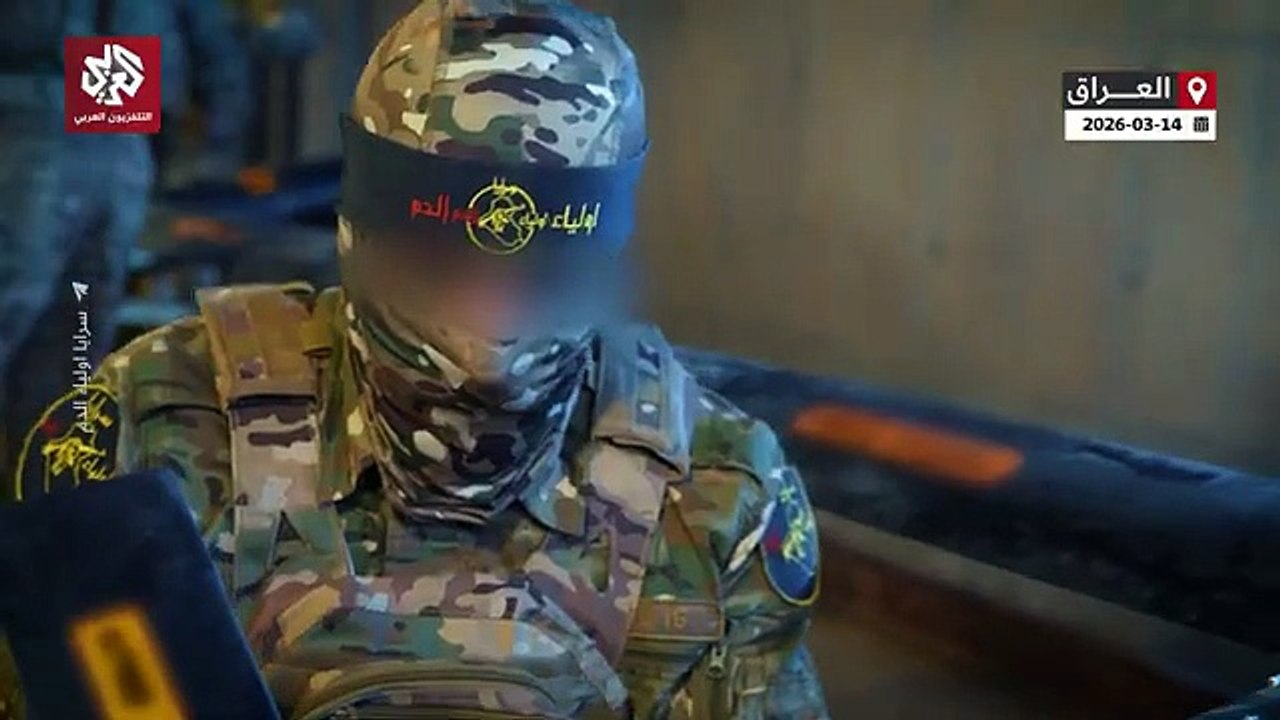 هاجمت من أنفاق مخصصة.. لحظة إطلاق سرايا أولياء الدم مسيرات نحو مواقع أميركية في