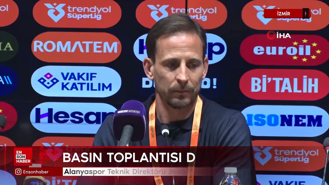 Joao Pereira: Burada yaptığımız iş bale değil yüzme havuzunda da oynamıyoruz