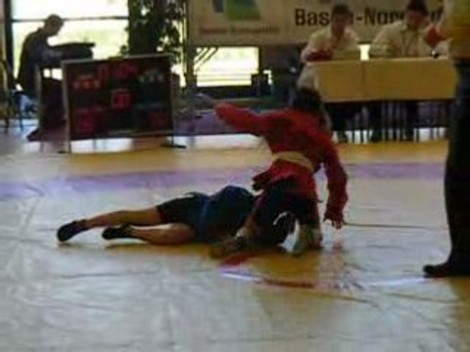 Sambo championnat de france 12MAI2008 teo girot et remy