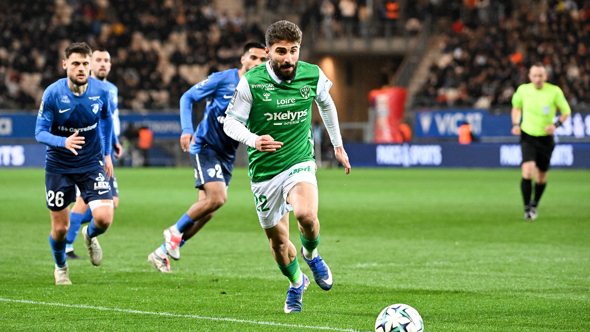 Ligue 2 : Fin de série pour Saint-Étienne qui bute sur Grenoble