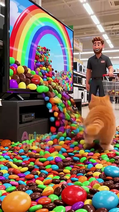 Cute Laughing Kid Meets a Friendly dudi dudi dam dam | AI Kids