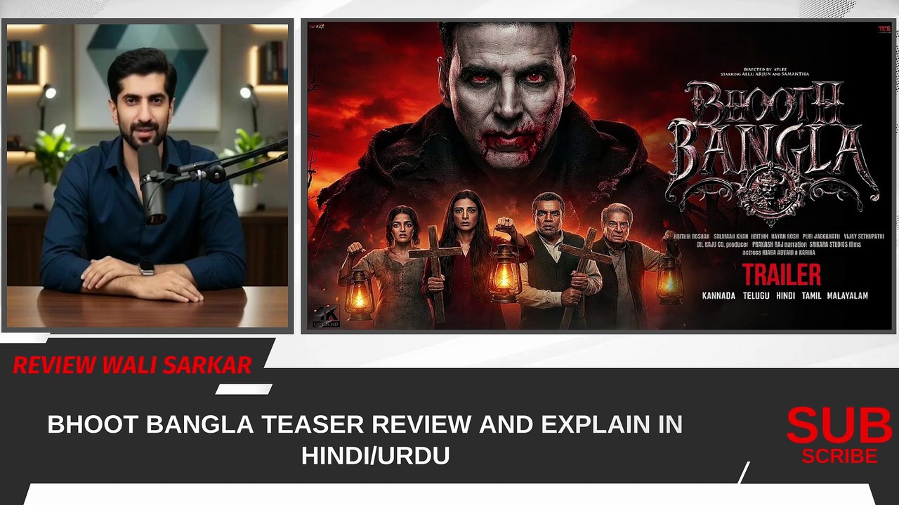 Bhoot Bangla Teaser in Hindi/Urdu