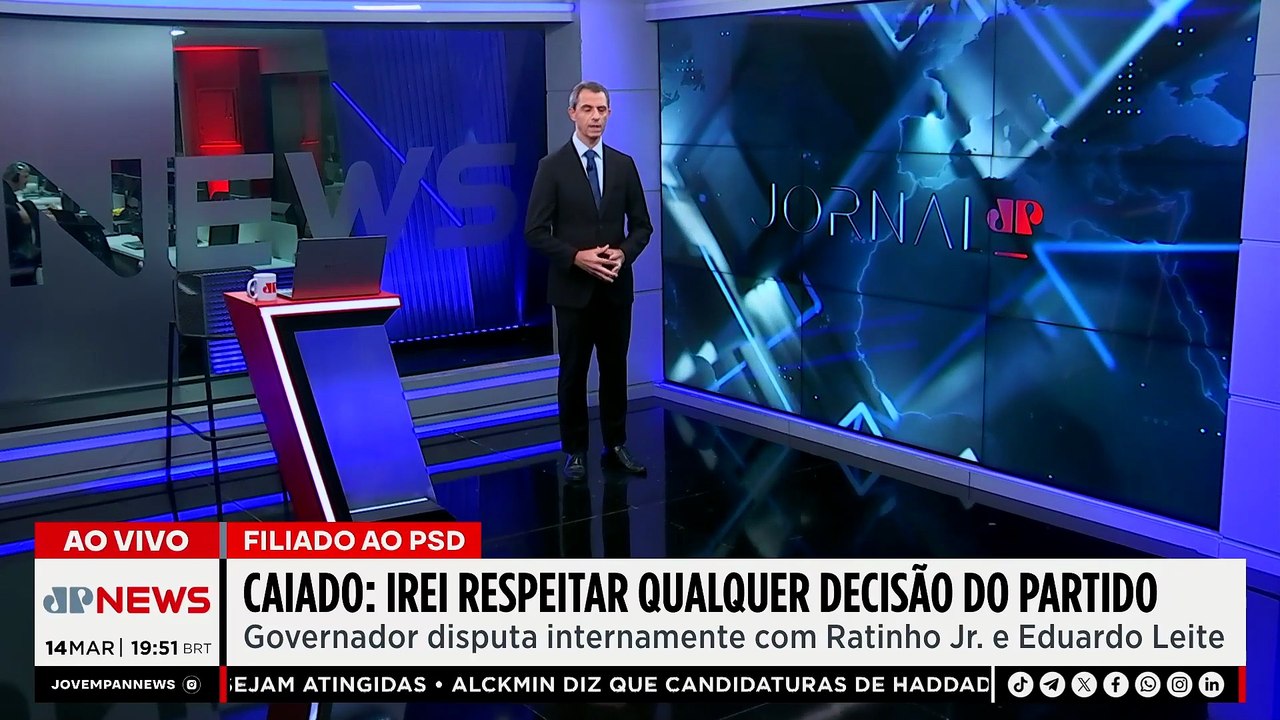 Ronaldo Caiado oficializa filiação ao PSD e afirma que respeitará decisão do partido