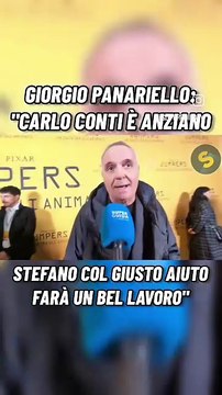 Giorgio Panariello parla di Carlo conti