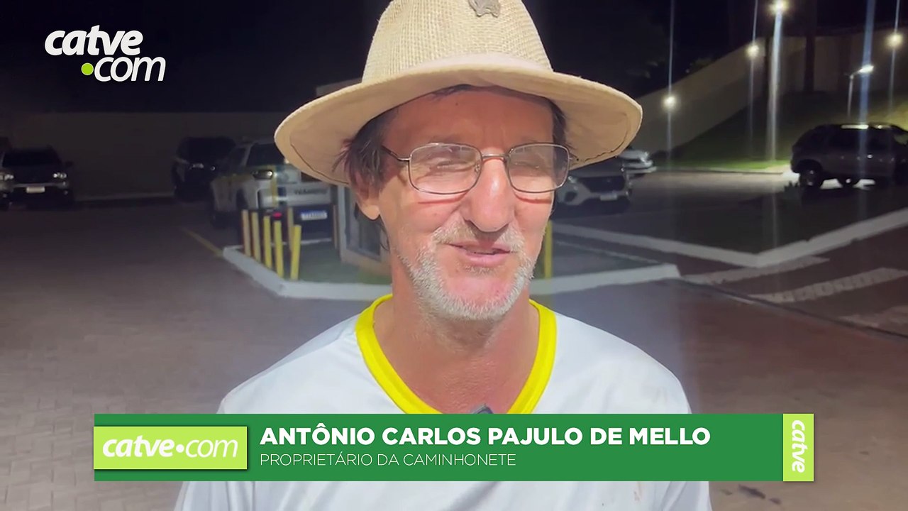 "Levantei a cabeça e ele tinha pinoteado": Dono de caminhonete descreve susto durante furto em Cascavel