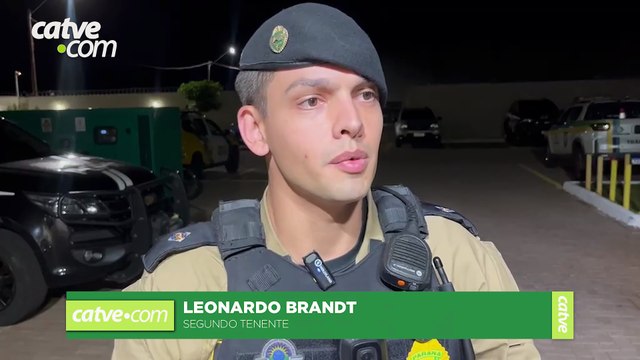 Tentou jogar o veículo contra os policiais : Tenente detalha prisão de homem que invadiu Batalhão em Cascavel