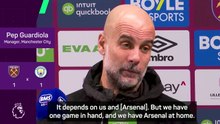 'It's complicated' - Guardiola 'positive' despite losing ground on Arsenal