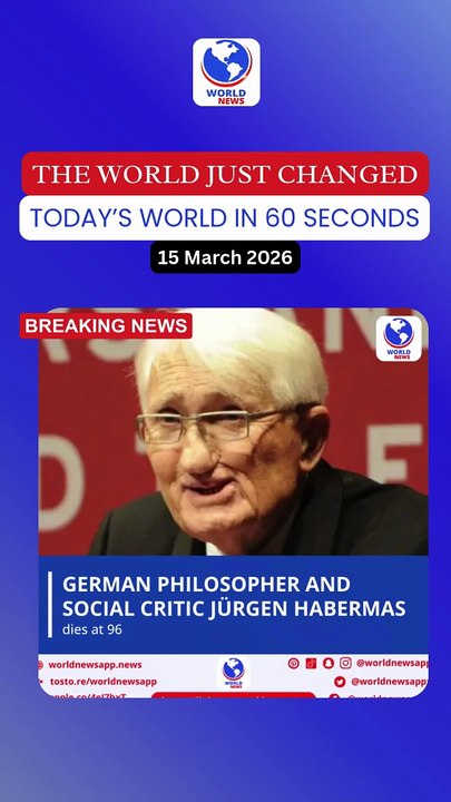 German philosopher and social critic Jürgen Hab...