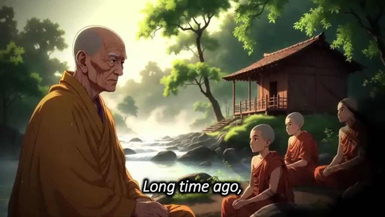 The Prostitute And The Monk _ Who Is the Father of Sin_ _ A life Lesson Story About Controlling Mind()