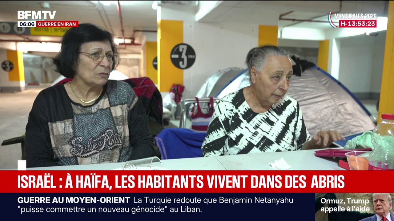 "Quand je suis chez moi, je tremble de peur": à Haïfa, en Israël, les habitants vivent dans les abris