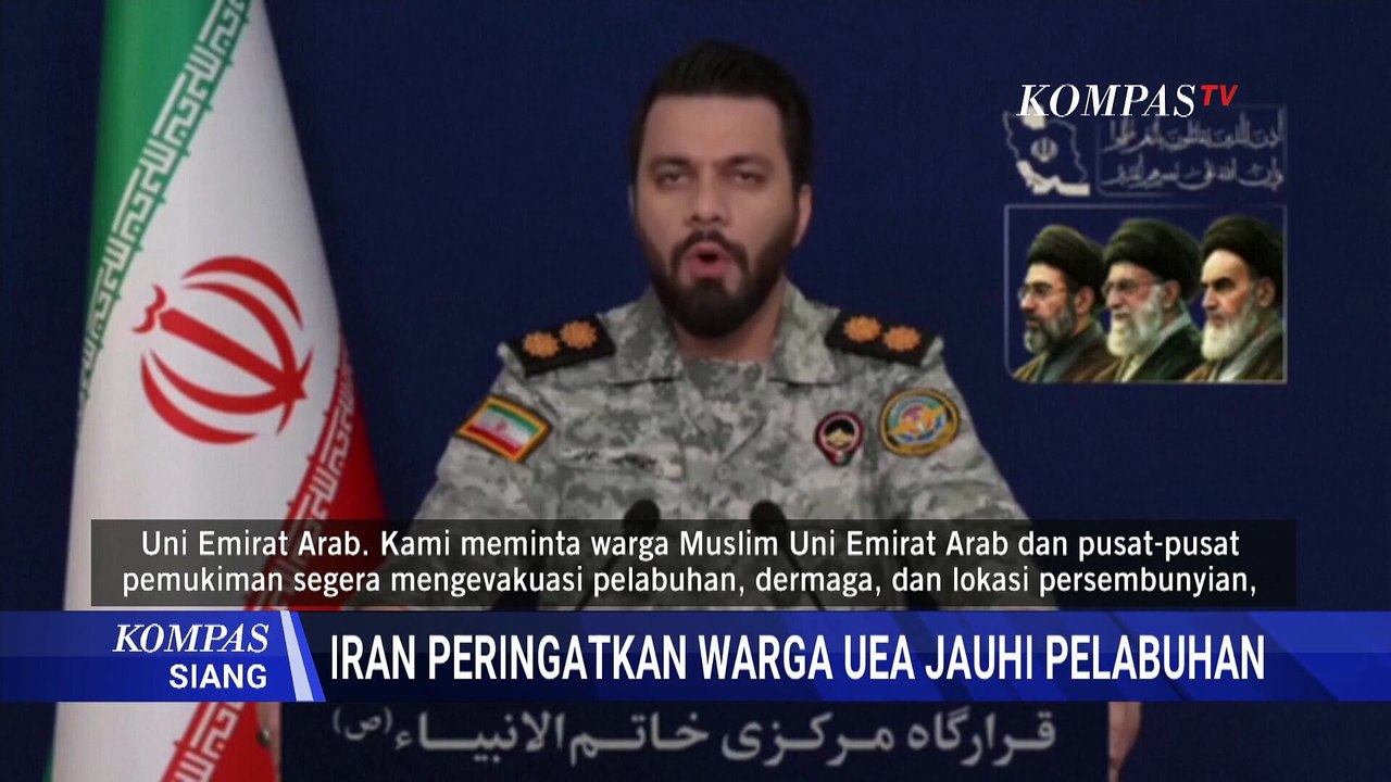 Perang Memanas! Iran Peringatkan Warga UEA Jauhi Pelabuhan, Trump Klaim Segera Buka Selat Hormuz