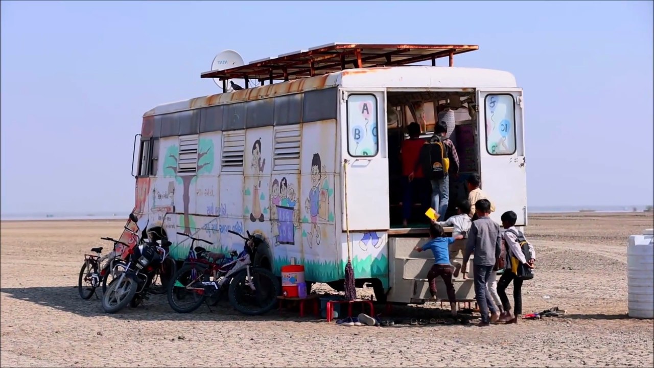 School on Wheels: Education Reaches the Little Rann of Kutch Gujarat