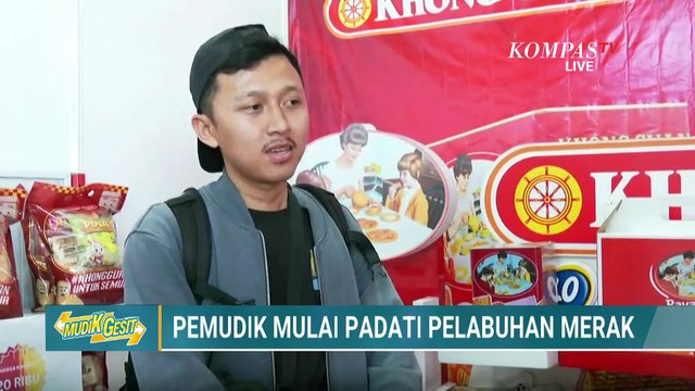 Mudik Lebaran: Ada Fasilitas Kursi Pijat hingga Booth Khong Guan di Pelabuhan Merak | KOMPAS SIANG
