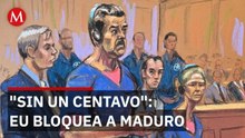 Maduro no puede pagar su defensa con dinero de Venezuela: EU
