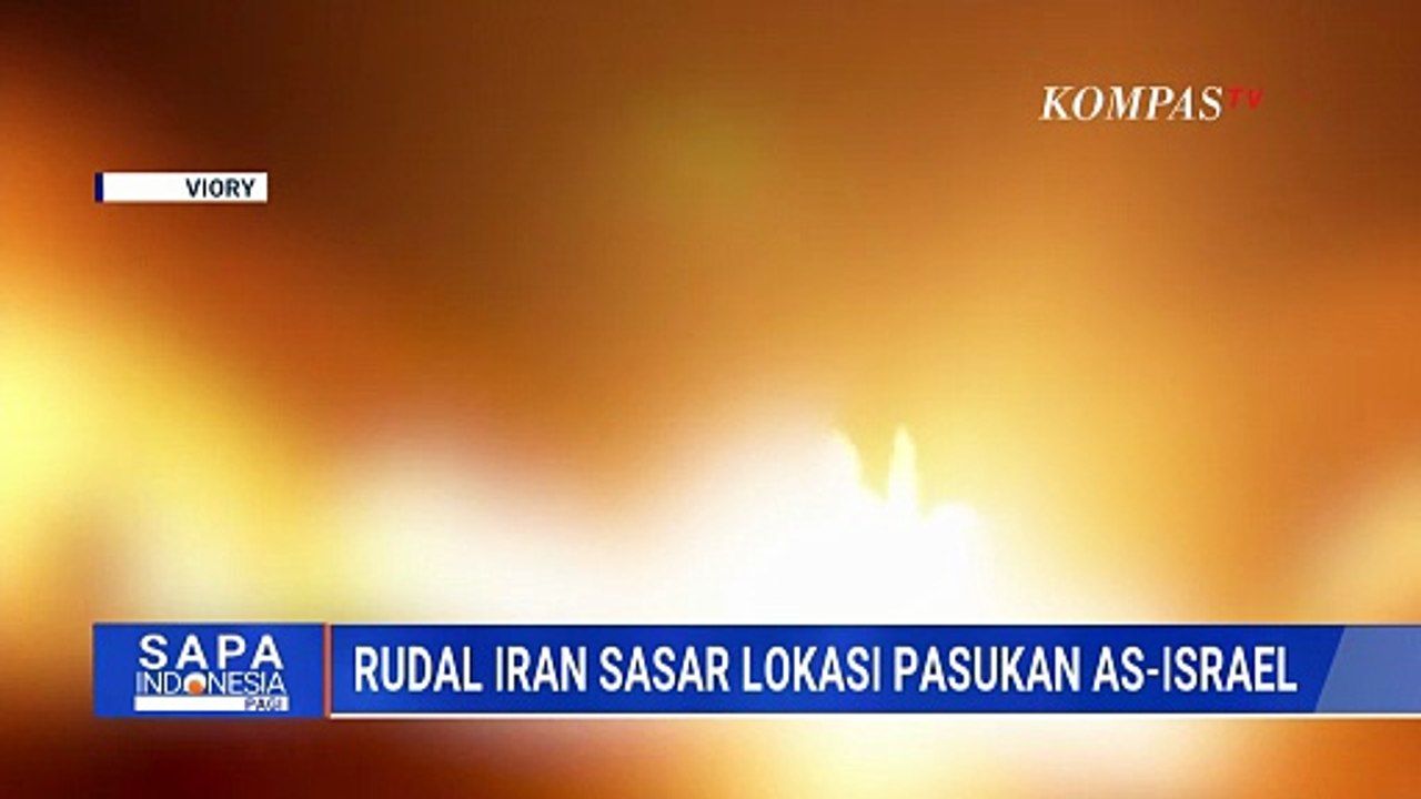 Iran Luncurkan Gelombang Rudal ke-46, Targetkan Fasilitas Militer AS dan Israel | SAPA PAGI