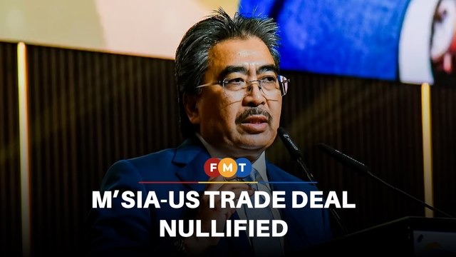 Johari confirms Malaysia-US trade deal cancelled