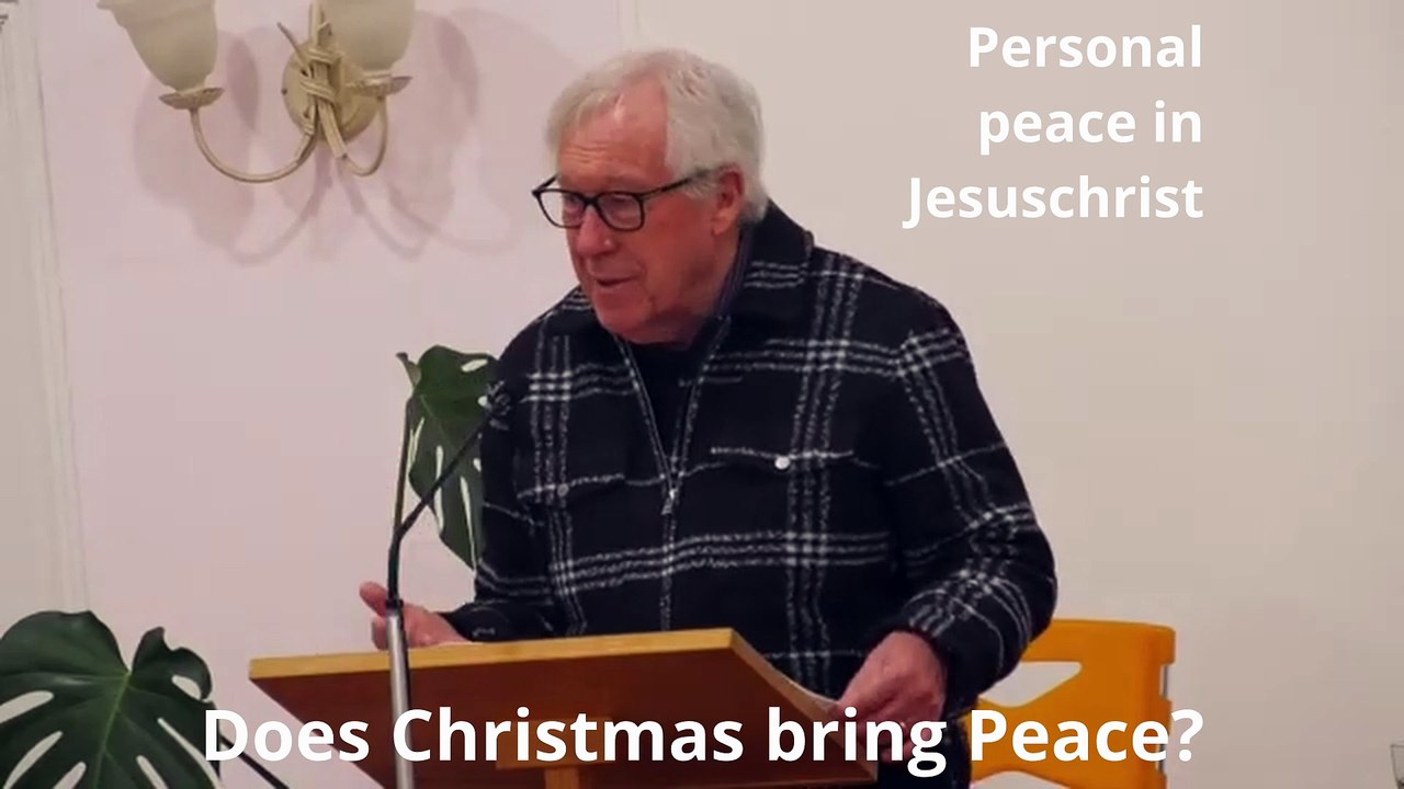 Personal peace in Jesuschrist
