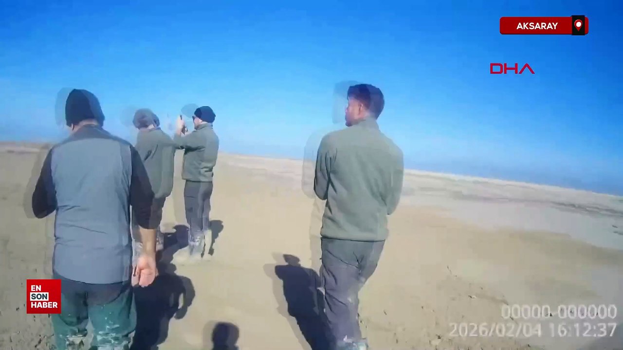 Aksaray'da kaçak avcılar doğa koruma ekiplerine ateş açtı
