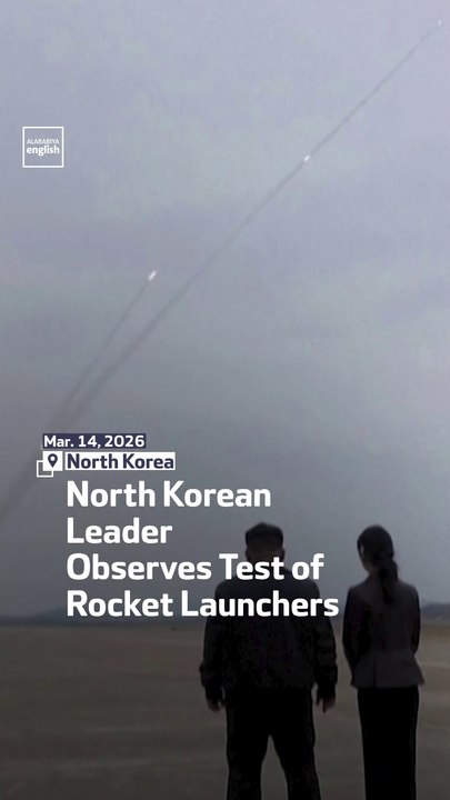 North Korean Leader Observes Test Of Nuclear Capable Rocket Launchers