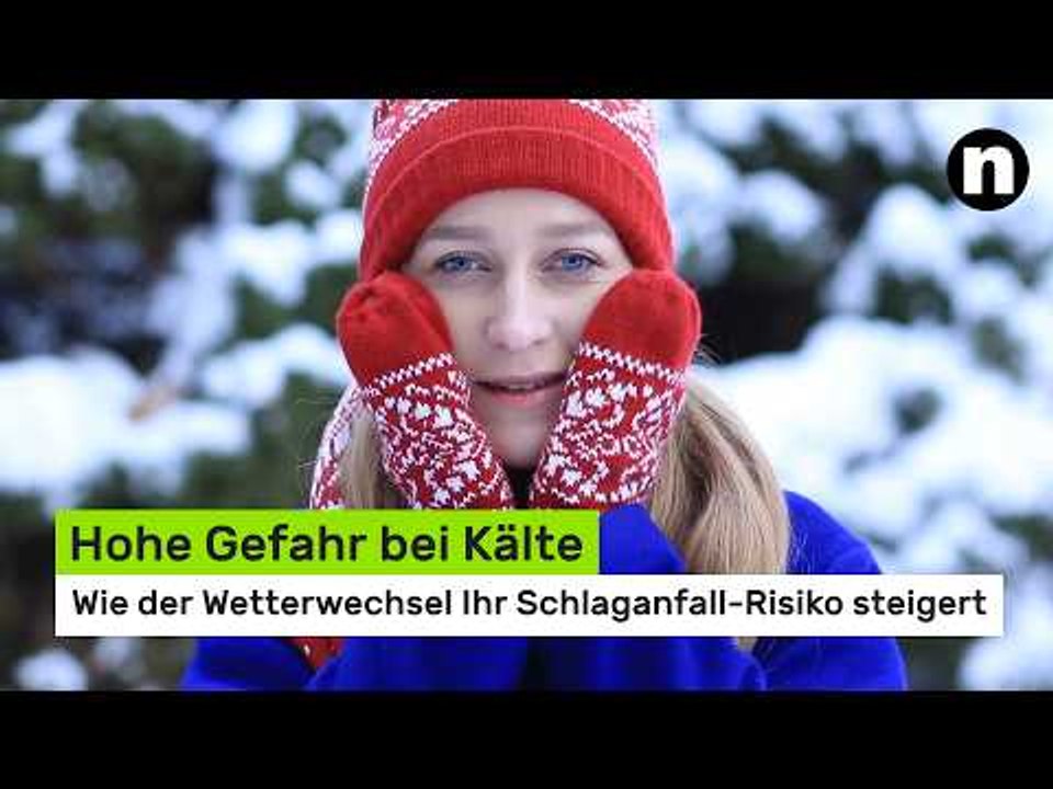 Hohe Gefahr bei Kälte: Wie der Wetterwechsel Ihr Schlaganfall-Risiko steigert