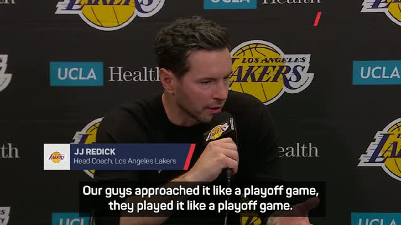Lakers treated Nuggets contest 'like a playoff game' - Redick