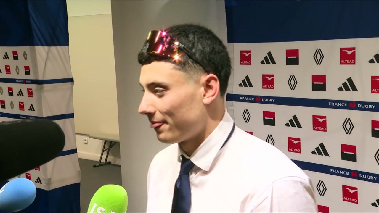 Bielle-Biarrey : « C'était vraiment fou » - Rugby - Tournoi des 6 Nations - Bleus