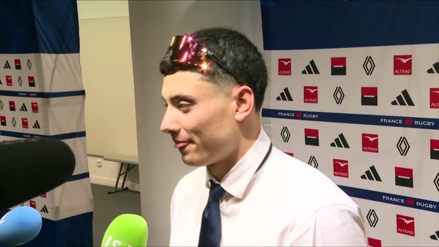 Bielle-Biarrey : « C'était vraiment fou » - Rugby - Tournoi des 6 Nations - Bleus