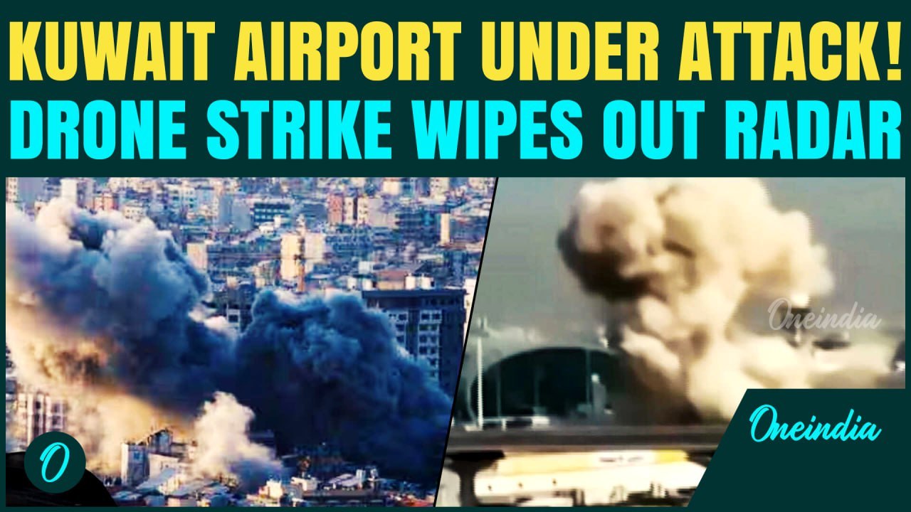 Iran BOMBS Kuwait Airport BREAKING: U.S Radar OBLITERATED As Iranian Missiles, Drones POUND Kuwait
