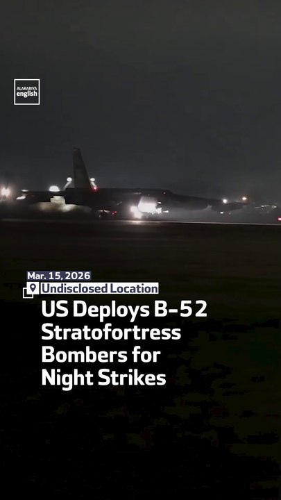 US Deploys B-52 Stratofortress Bombers For Night Strikes