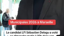 Marseille : Sébastien Delogu a voté à la Viste