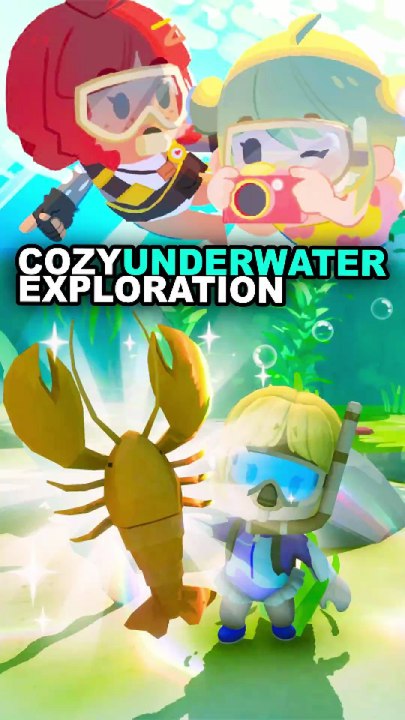 This New Underwater Game is Pure Serenity 🌊 SPLASH DIVERS