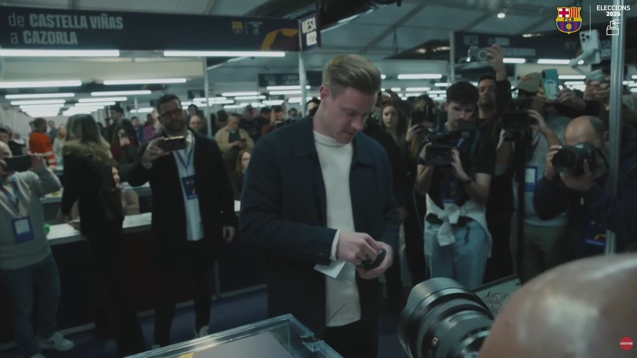 Ter Stegen se marcha sin poder votar