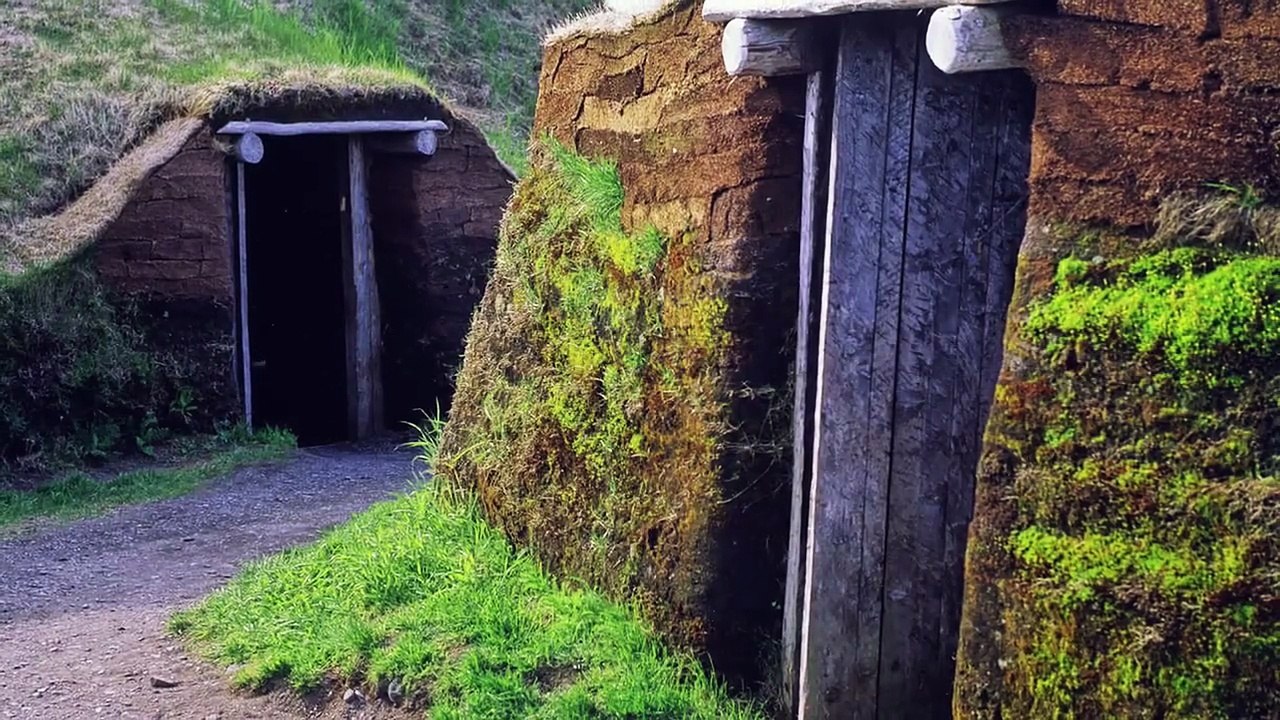 Architektur verbunden mit Biologie bei den Wikingern - Das Langhaus