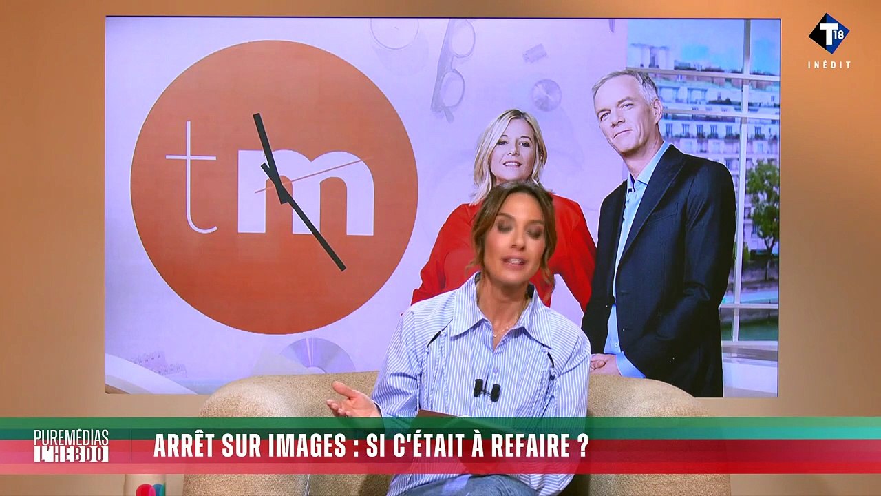 Extrait de l'émission Puremédias L'hedbo avec Flavie Flament.