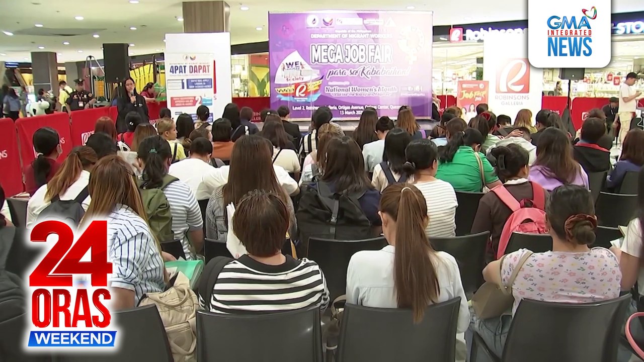 Halos 3M Filipino, walang trabaho ayon sa datos ng PSA as of Jan. 2026 | 24 Oras Weekend