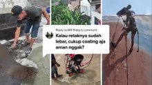 Kalau Retaknya Sudah Lebar, Cukup Coating Aja Aman Nggak || Jasa Waterproofing Dak Gedung Terbaik