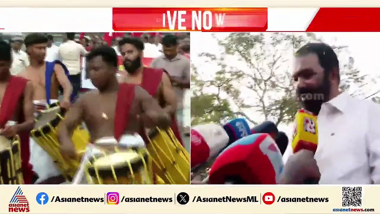 നേമത്ത് വി ശിവൻകുട്ടിയുടെ റോഡ് ഷോ; സ്ഥാനാര്‍ത്ഥി പ്രഖ്യാപനത്തിന് പിന്നാലെ പ്രചാരണം തുടങ്ങി