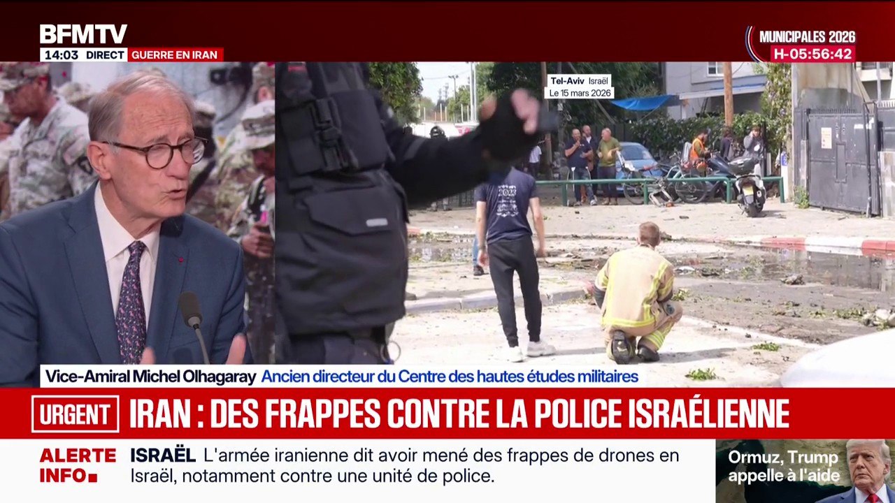 Guerre au Moyen-Orient: "L'Iran n'est pas surpris par cette attaque des États-Unis. Ils le savent depuis longtemps que ça continuera comme ça", déclare le vice-Amiral Michel Olhagaray