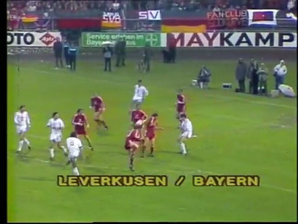 BAYERN LEVERKUSEN - BAYERN MUNICH - 1984 - SAISON 1984/1985 -