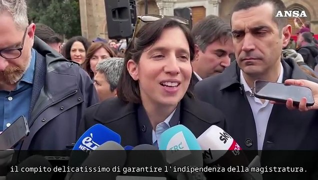 Referendum, Schlein: No a una riforma che non migliora la giustizia